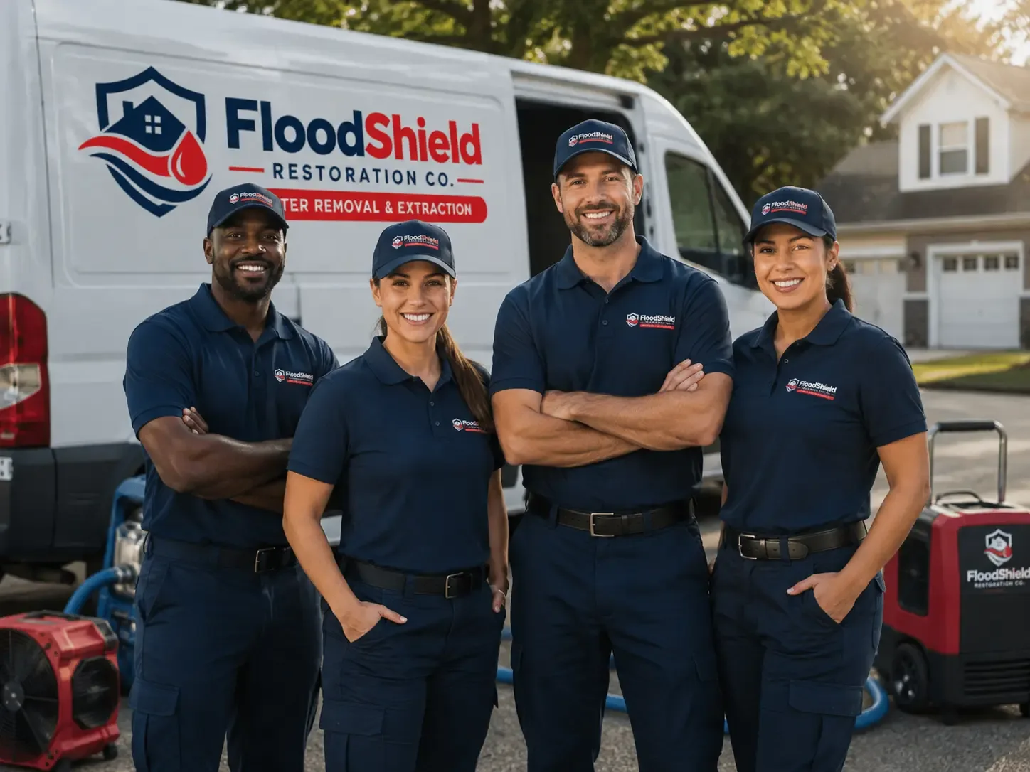 Flood Damage Restoration company in Brule, WI