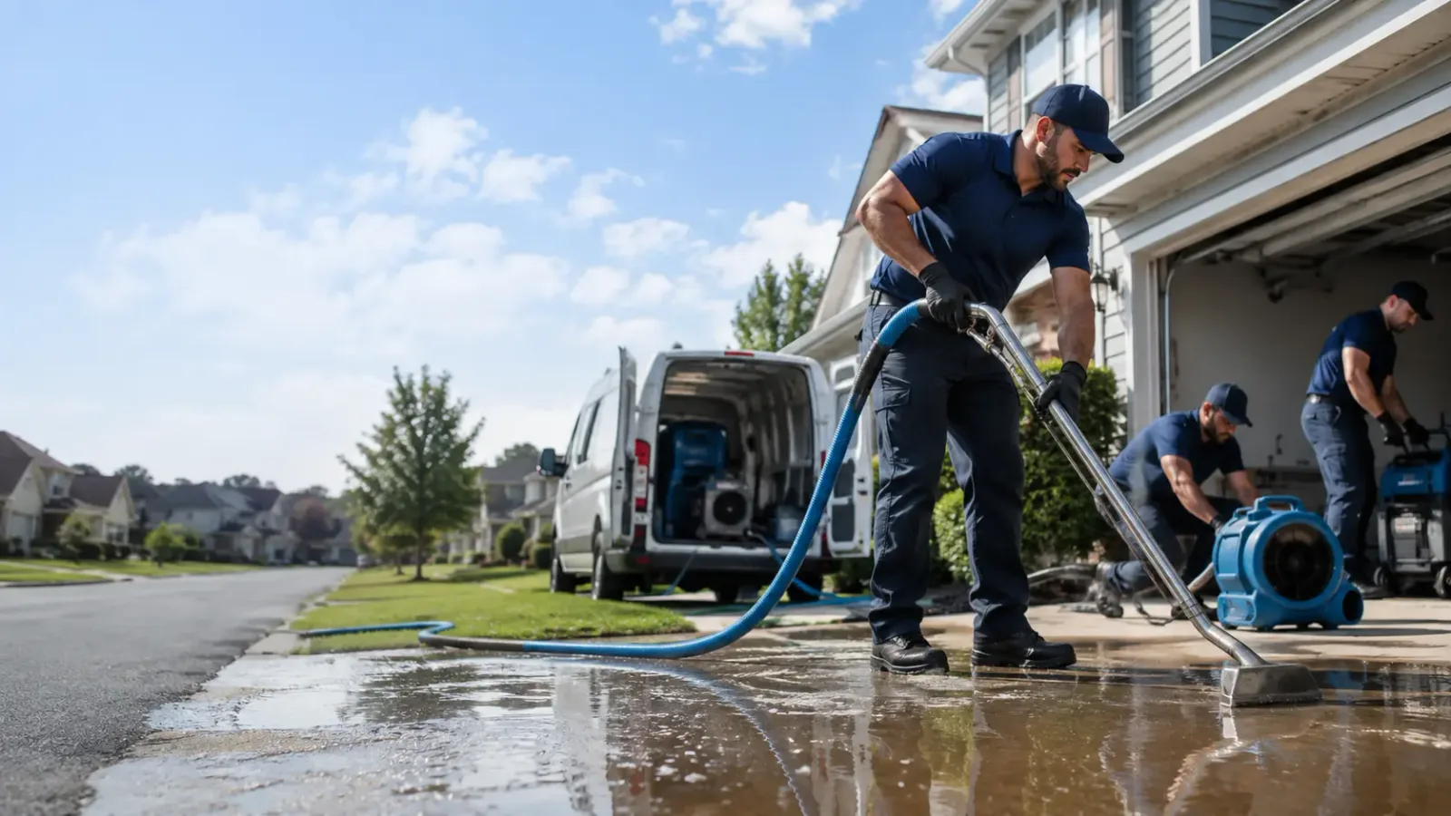 Flood Damage Restoration in Brule, WI